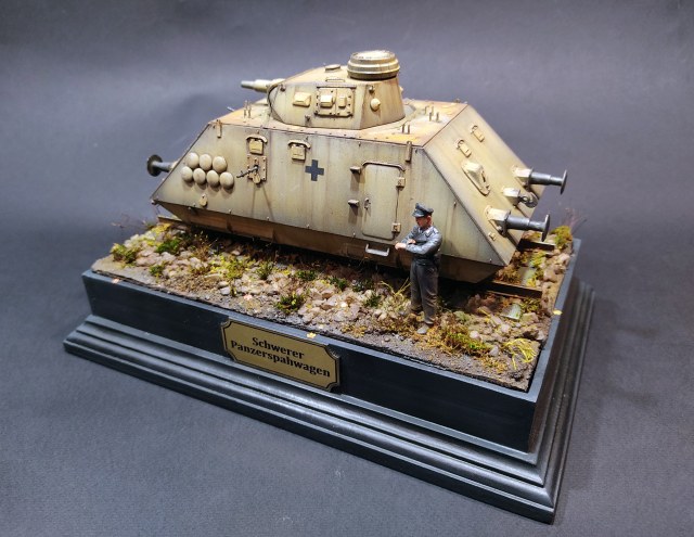 "Schwerer Panzerspahwagen (s.Sp.) Artilleriewagen".