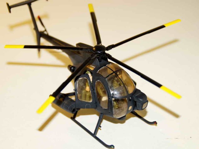 Вертолет невидимка Hughes MH-6