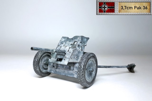 Немецкая 3,7 см противотанковая пушка Pak 36