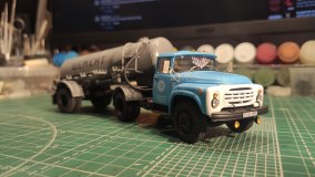 ЗИЛ 130В-1 с п/п ТЦ-4