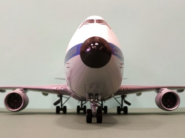 Дальнемагистральный лайнер Boeing 747-8i Lufthansa Retro livery D-ABYT