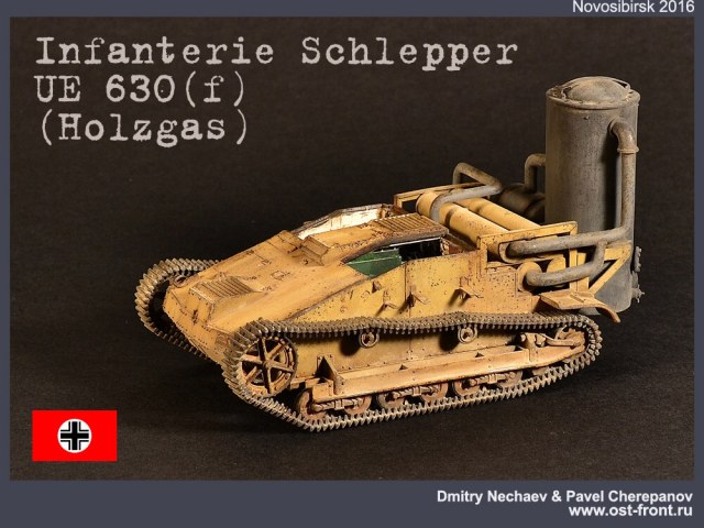 Inf. Schlepper UE 630(f) Holzgas