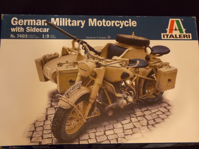 Германский военный мотоцикл