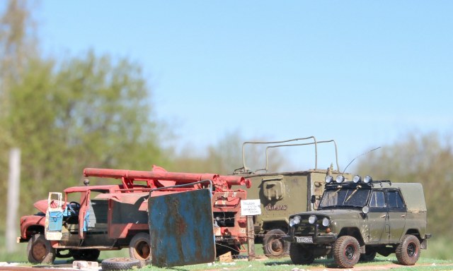 брошенная техника в чернобыле