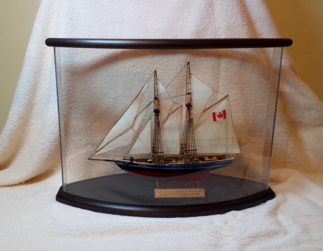 Гафельная шхуна Bluenose II (1963, Канада) М 1:135