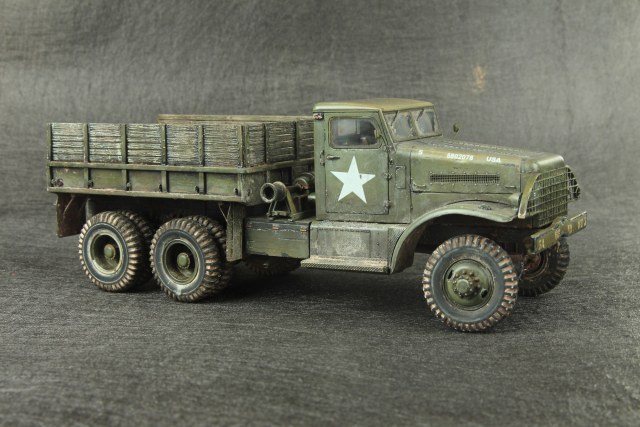 666 White Brockway US Cargo 1/35