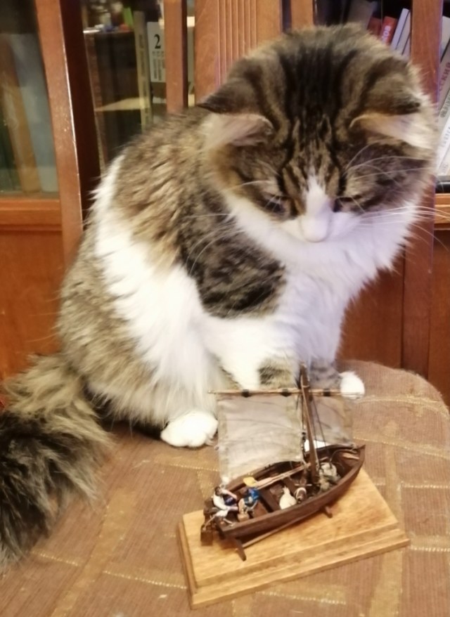 Сувенир в подарок моим друзьям (пародия на ялик, на скорую руку)