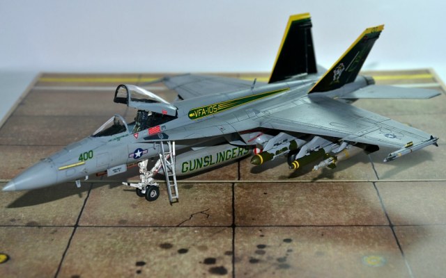 F-18E "Super Hornet" VFA 105 "Gunslingers"