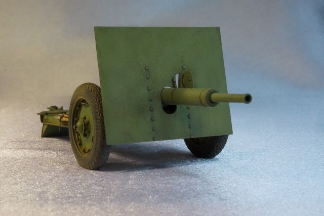 45-мм противотанковая пушка обр.1941 года "Ленинградка"