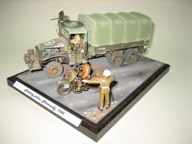 Военная полиция. Нормандия. 1944 г.