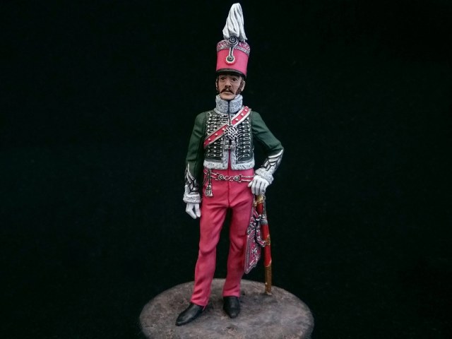 Офицер 4-го полка конных стрелков. Италия, 1814 год