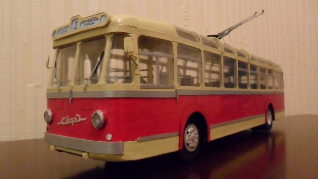 Троллейбус СВАРЗ МТБЭС 1:25