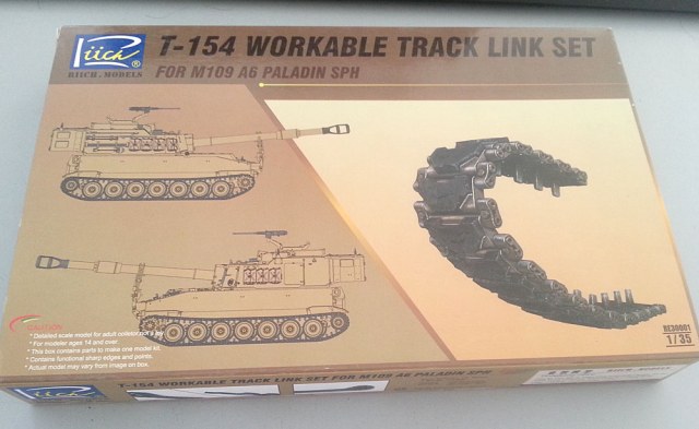 Рабочие траки для M109A6 Paladin