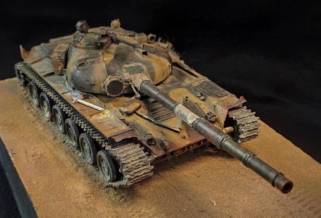 Ливийский Т-72 «Ярость», 2011 год.