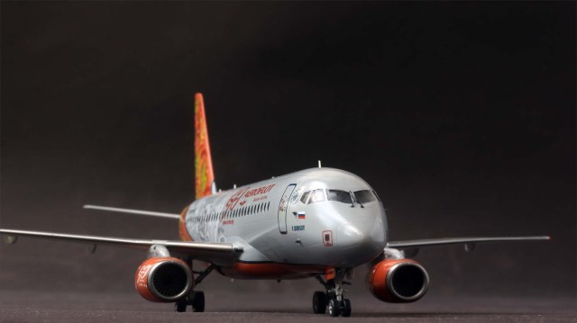 SSJ-100 Аэрофлот RA-89009