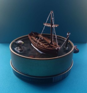 Средневековая шлюпка