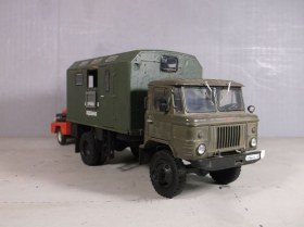 ГАЗ-66  с кунгом "Аварийная Водоканал"