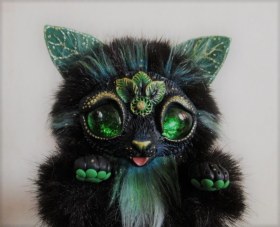 Озорной Котёнок-Зеленоглазик