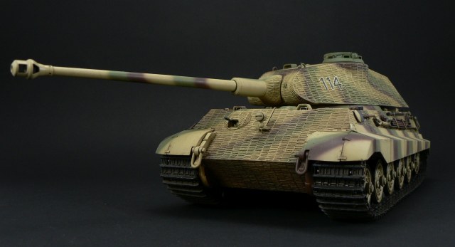 Sd.Kfz.182 Kingtiger Porsche Turret w/Zimmerit