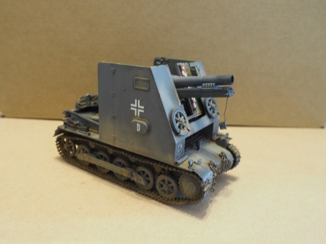 German 15cm seif-propelled gun sIG 33 (Sf) "Bison"