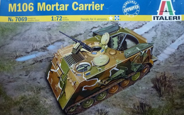 Самоходный миномет М106            1/72