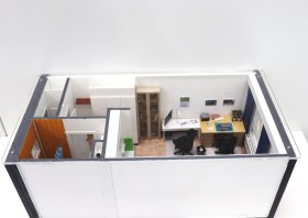 модель однокомнатной квартиры