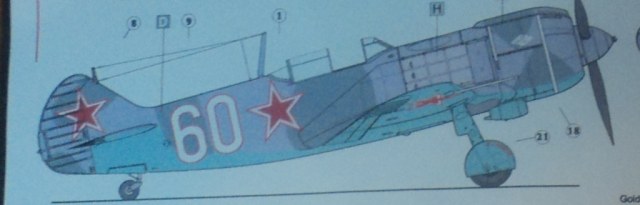 Ла-5ФН декали