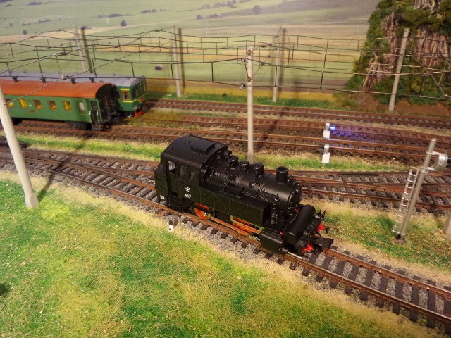 Маневровый паровоз 0-2-0.