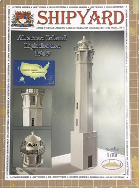 маяк острова Алькатрас 1/72 Shipyard (Обзор N3)
