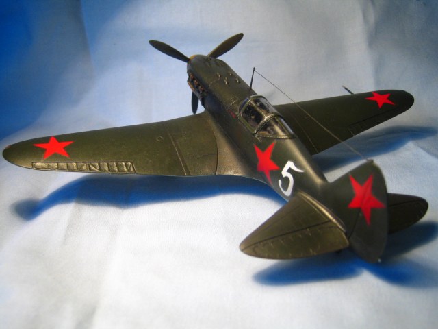Истребитель МИГ-3. Ранняя версия.