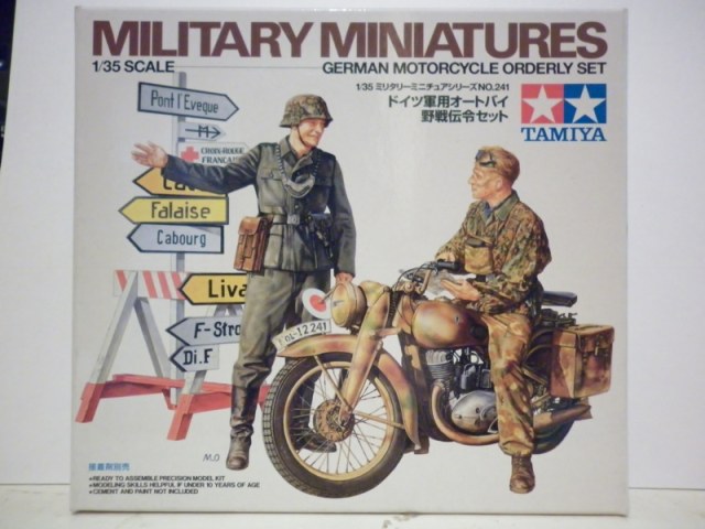 military miniatures или DKW NZ350 от тамии
