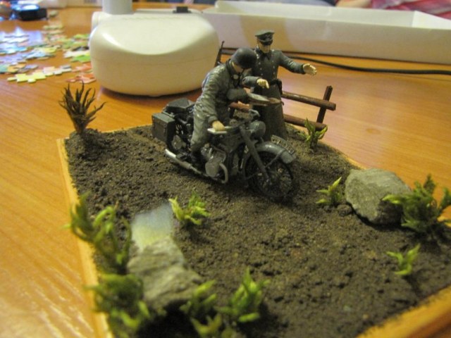 За час до боя.