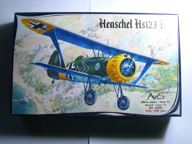 Henshel  HS-123B    Avis 1/72