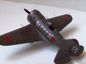 И-16 тип 18, Мурманск 1941, 72 САП сержант Сурженко.