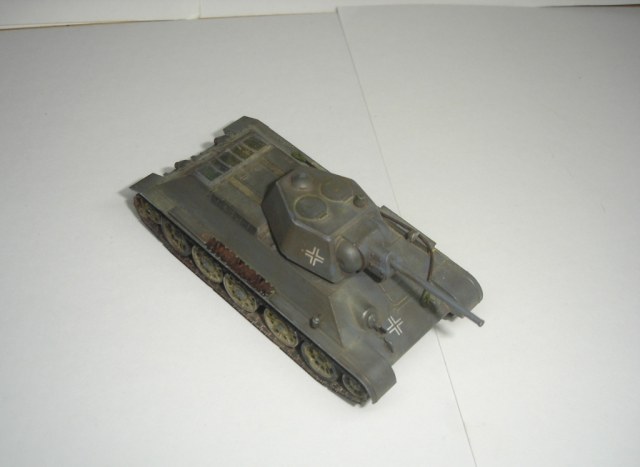 Трофейная Т-34/76 пр-ва начала лета 1942 год, УВЗ.
