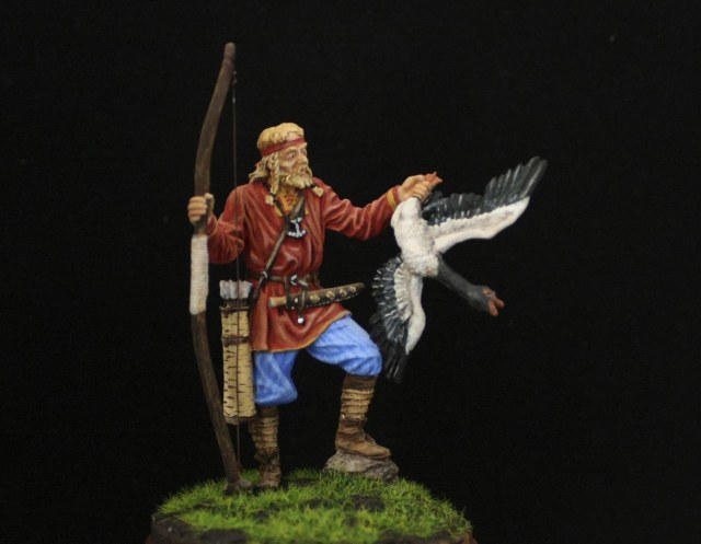 Викинг охотник, 54мм