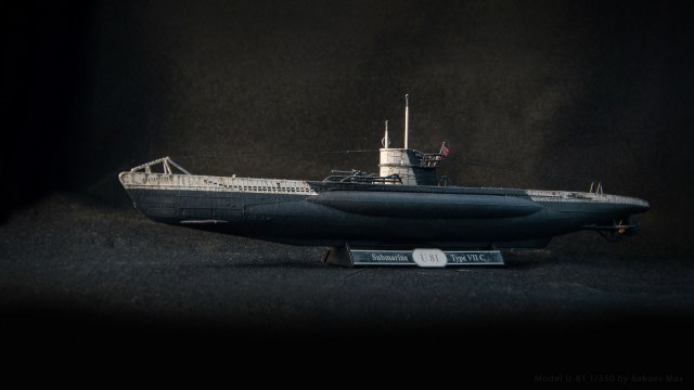 U-boat type VIIC U-81