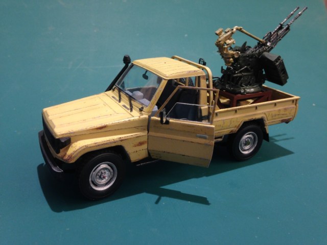 Toyota Pick-up with ZPU