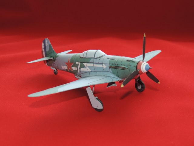 ЯК-3 полка "Нормандия-Неман" (бумага)