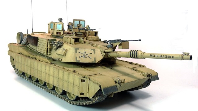 Основной боевой танк США Abrams M1A2 Tusk I