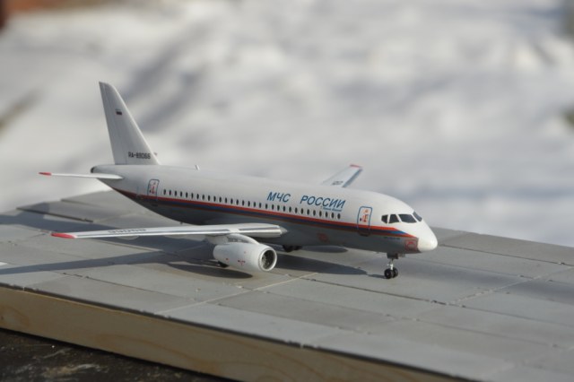 Sukhoi Superjet 100  МЧС РОССИИ