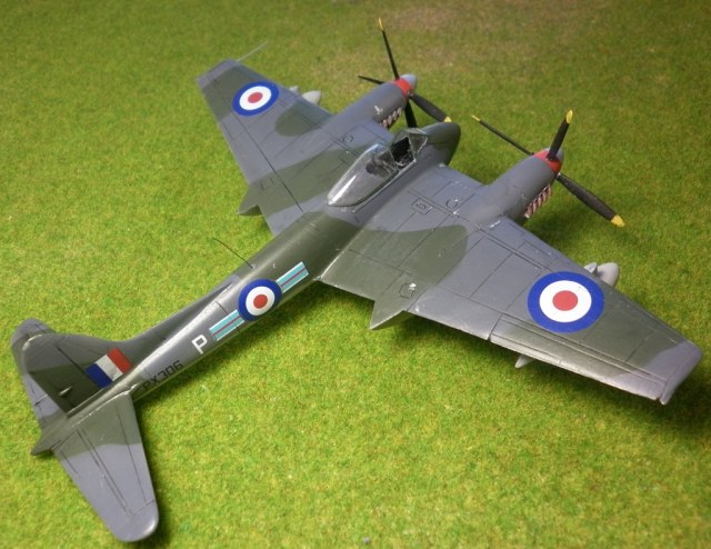 De heviland Hornet F mk3 33Sqn.RAF, Butterworth,Malaya,1955