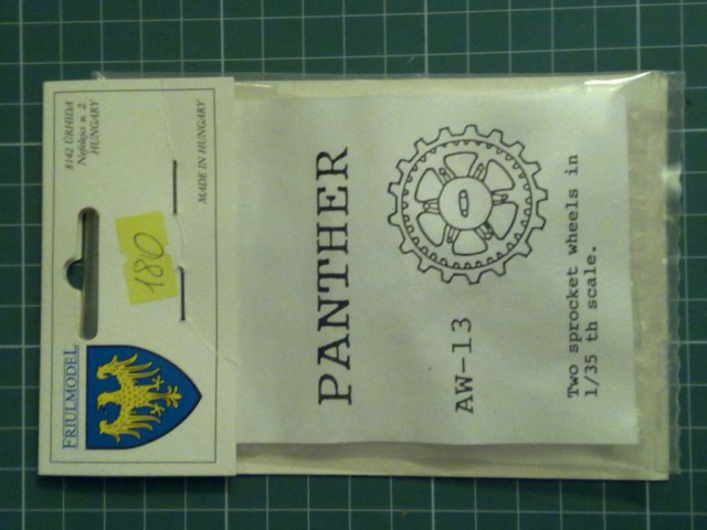 наборные траки и ведущие звездочки для ПАНТЕРЫ G late