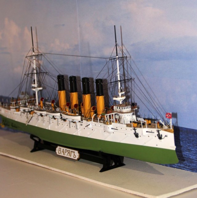 «Варяг» -бронепалубный крейсер 1-го ранга 1-й Тихоокеанской эскадры ВМФ России в 1901-1904 годах. Участник боя у Чемульпо.