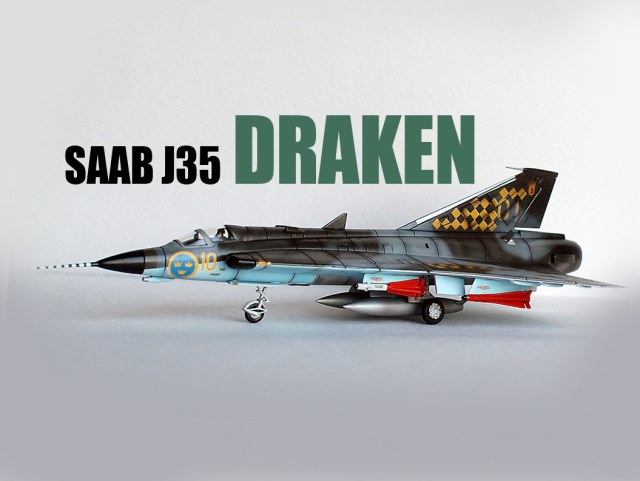 SAAB J35  DRAKEN
