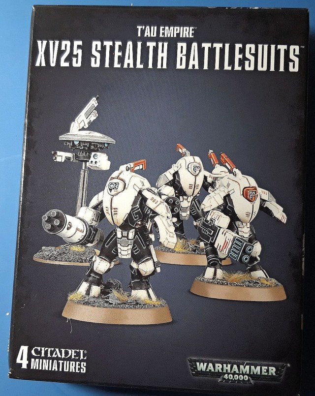 Tau Empire XV 25 STEALTH BATTLESUITS