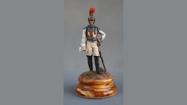 Офицер 2-го карабинерного полка. Франция, 1812-15 гг.