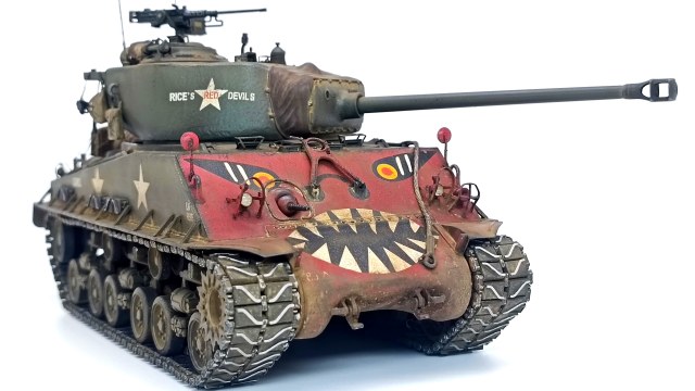 Sherman M4A3 (76) W HVSS. Korean War