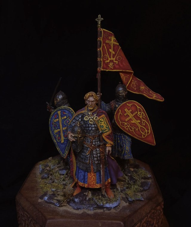 Князь с дружиной XIII век