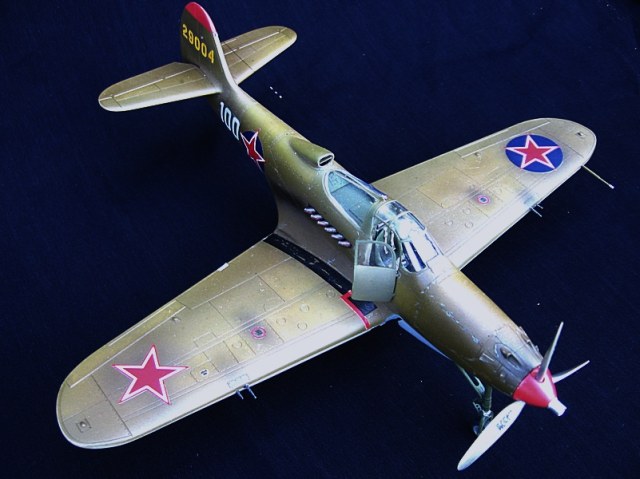 Р-39N "airacobra" Знаменитая "сотка" Героя Советского Союза А.И.Покрышкина.